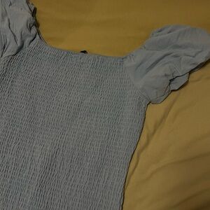 Baby Blue Midi Dress